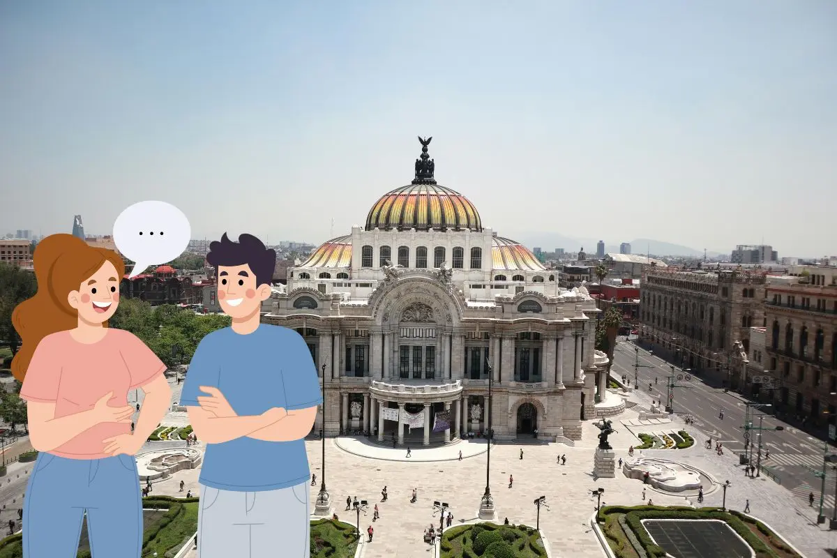 Bellas Artes, personas platicando. Foto: Canva