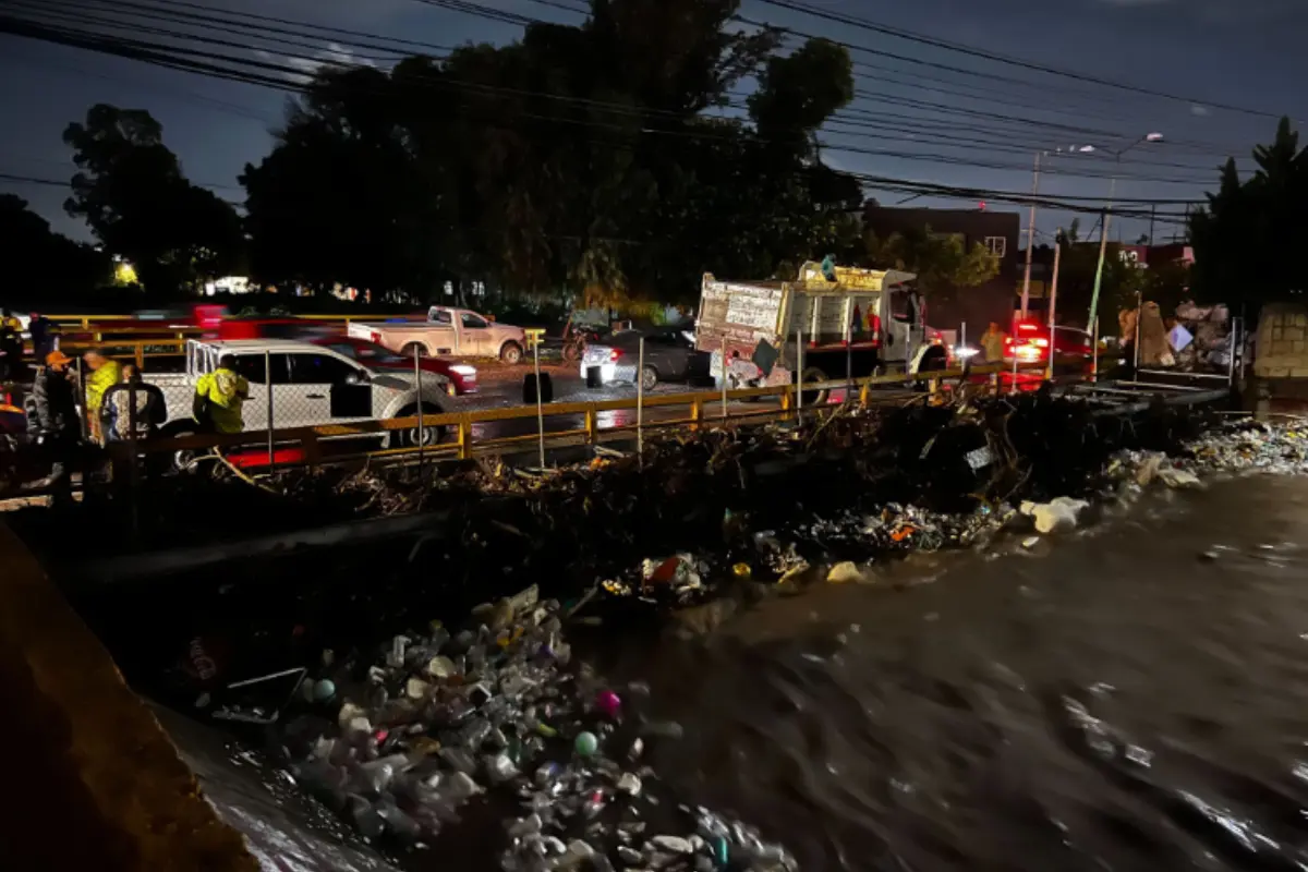 Acumulación de basura en Naucalpan, Edomex. Foto: X (@SoyNaucalpan)