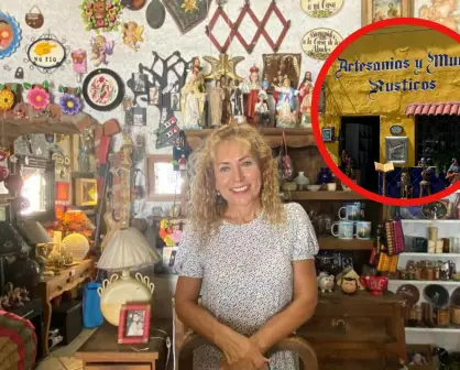 Este negocio local de Ciudad Victoria vende artesanías y muebles rústicos desde hace 25 años