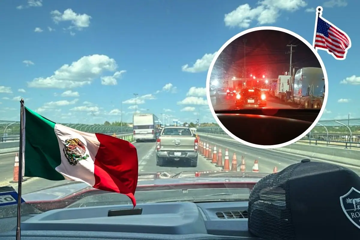 Así el estado de los puentes internacionales en Piedras Negras este 11 de agosto / Foto: Tomas Urrutia | Canva