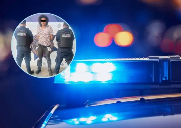 Policía de Guadalupe detiene a hombre que ingresó a una preparatoria