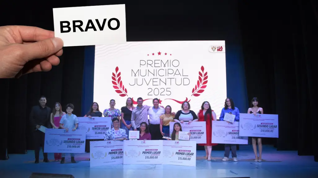 ¿Quiénes fueron las y los ganadores del Premio Municipal de la Juventud en La Paz?