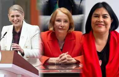¿Quiénes son las 3 mujeres que podrían presidir el Senado y sustituir a Gerardo Fernández Noroña?