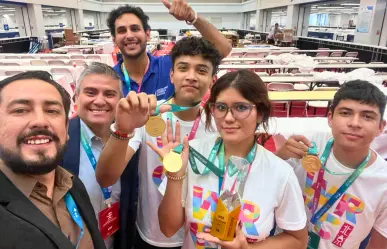 SEP felicita a equipo de Chihuahua por oro en concurso de robótica en China