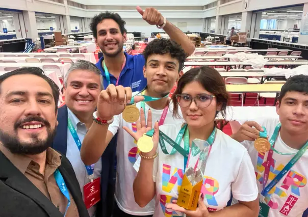 SEP felicita a equipo de Chihuahua por oro en concurso de robótica en China