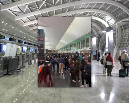 Yucatecos quedan varados en aeropuerto de CDMX por las intensas lluvias
