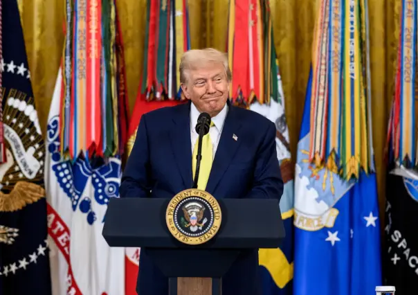 Donald Trump ofrece conferencia de prensa sobre la delincuencia en Washington, D. C.