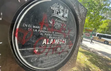 El paseo turístico de Durango que está en completo abandono
