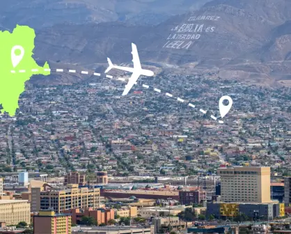 Esta es la distancia en línea recta entre Durango y Ciudad Juárez, urbe con muchos duranguenses