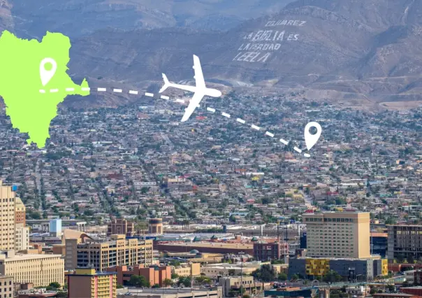Esta es la distancia en línea recta entre Durango y Ciudad Juárez, urbe con muchos duranguenses