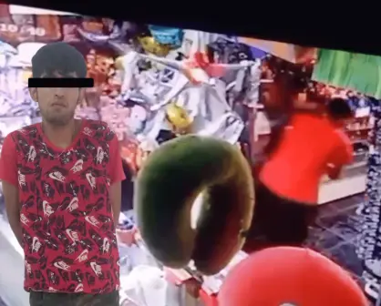 Detienen a El Kevin por robos en Salinas Victoria l VIDEO