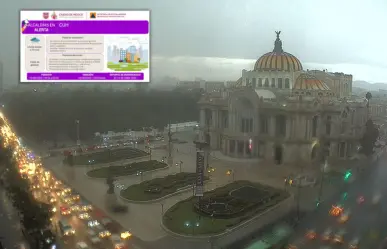 Lluvias en CDMX activan alerta púrpura, ¿qué significa y cuándo debes tomar precauciones?