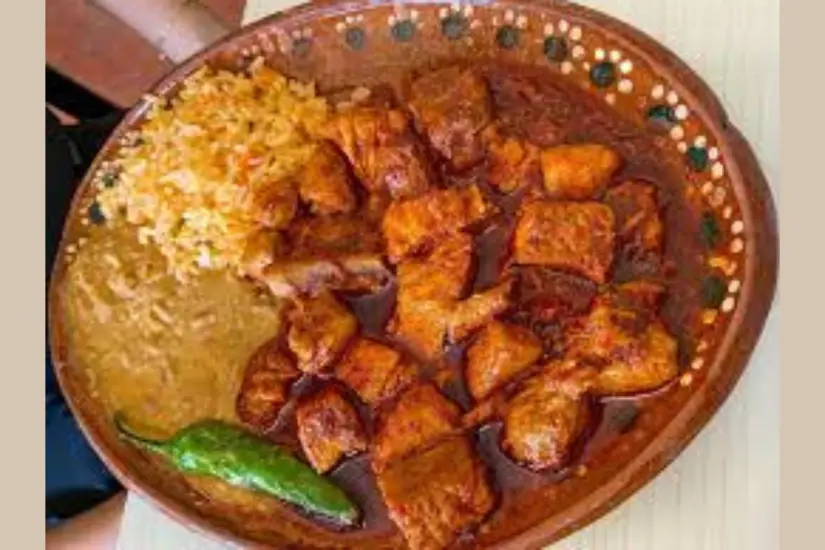 Asado de puerco, platillo típico de Tamaulipas | Foto: Victoria Jiménez