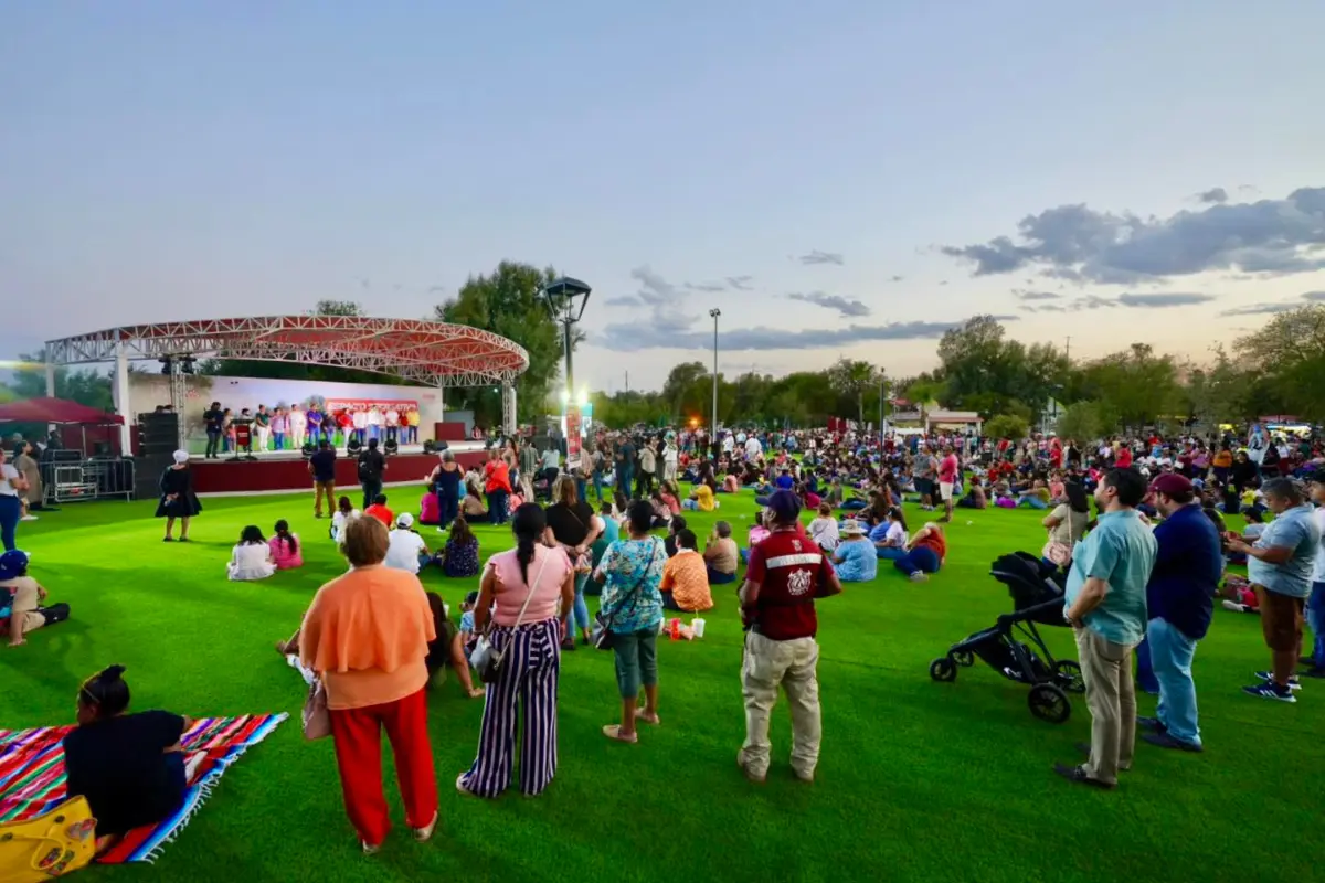 Se recuperan espacios olvidados en Nuevo Laredo, dan vida a la cultura, el arte y convivencia familiar | Foto: Municipio Nuevo Laredo