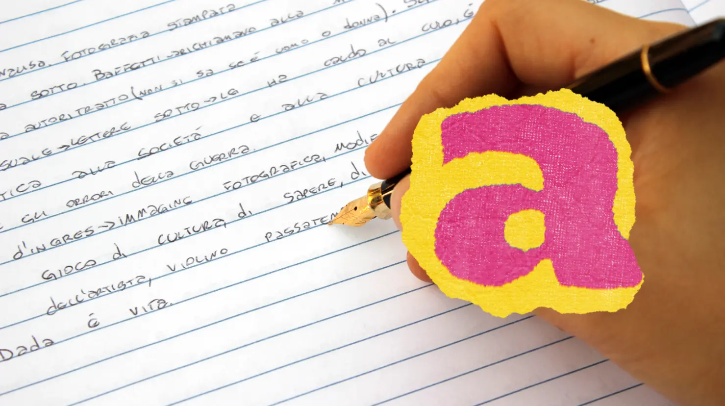 ¿Eres egocéntrico? Esto revela tu letra “A” sobre tu personalidad, según la grafología. Foto: Canva.
