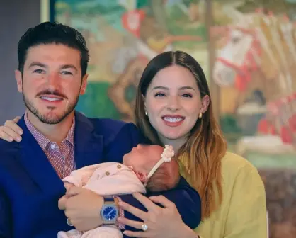 Mariana Rodríguez y Samuel García celebran el primer mes de vida de su hija Isabel