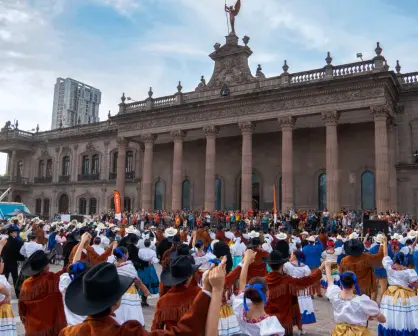 Gran cierre del Mitote Folklórico en Nuevo León
