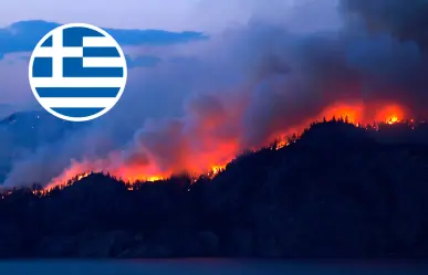 Incendios forestales amenazan Grecia por sequía y fuertes vientos