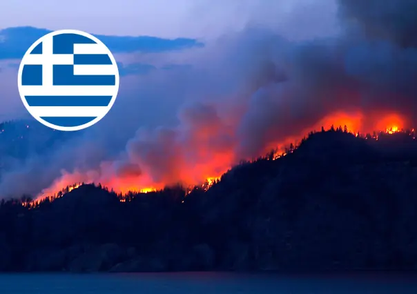 Incendios forestales amenazan Grecia por sequía y fuertes vientos