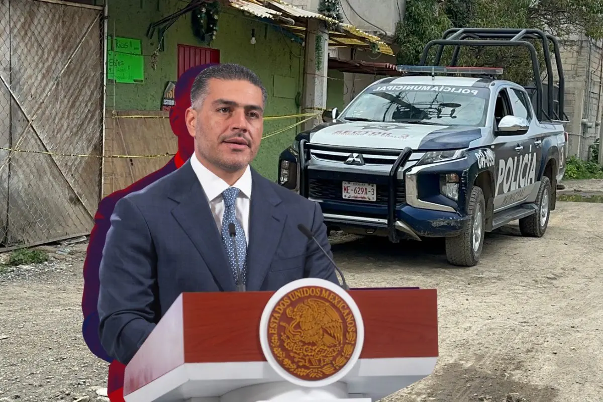 Omar Hamid García Harfuch, habla del caso de homicidio en Chalco. Foto: Canva