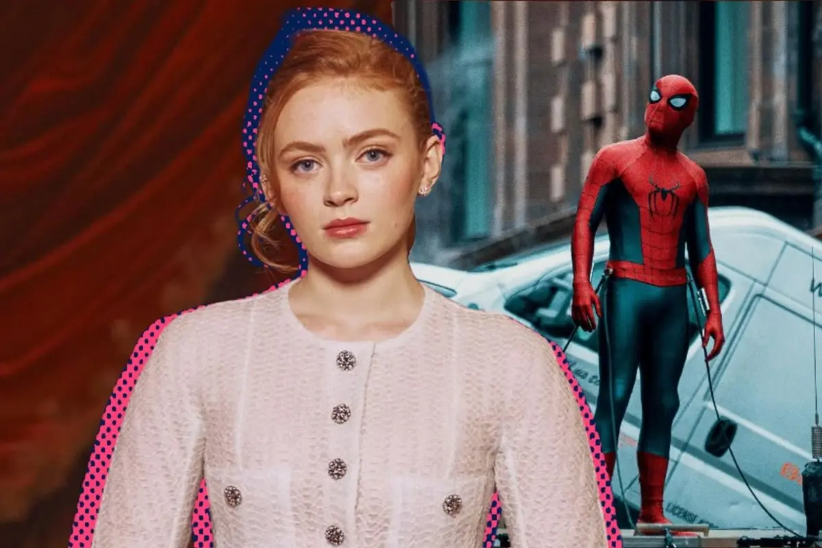 Sadie Sink fue confirmada como parte del elenco de Spider-Man: Un Nuevo Día en un papel desconocido. FOTO: CANVA/IG: @sadiesink_/X: @spideyupdated