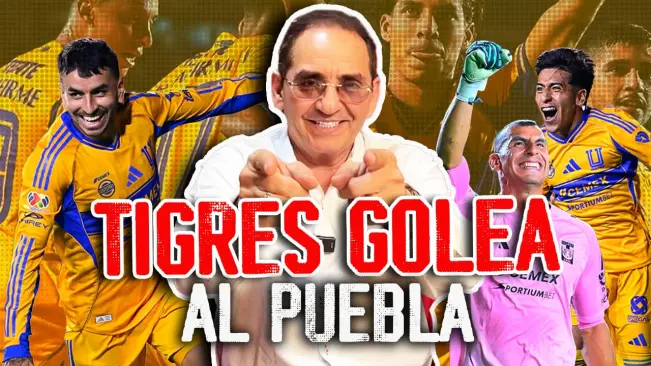 Ernesto Chavana analiza goliza de Tigres al Puebla