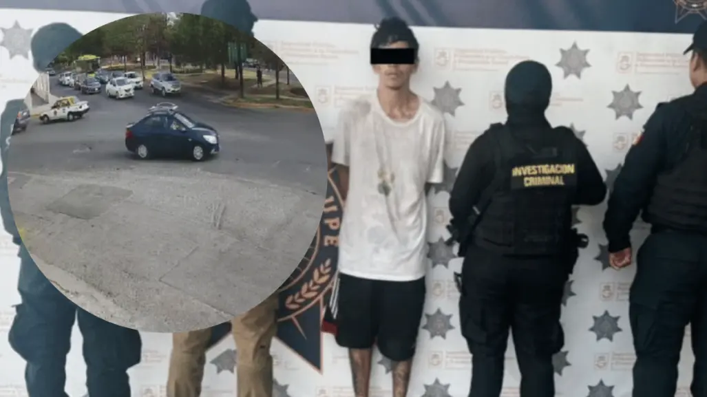 Cae presunto delincuente por robo de auto en Guadalupe l VIDEO