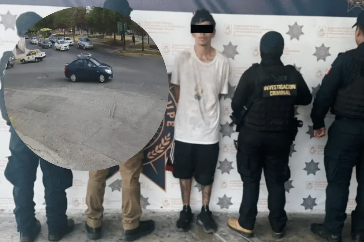 El operativo concluyó con la recuperación del vehículo robado y el aseguramiento de droga y un arma de fuego. Foto: Policía de Guadalupe.