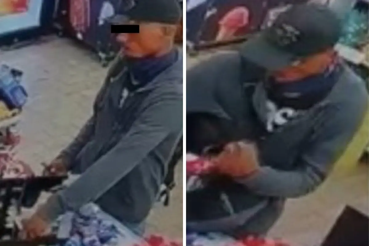 Hombre detenido por robos a tiendas y farmacias en Monterrey. Foto: Especial/Canva