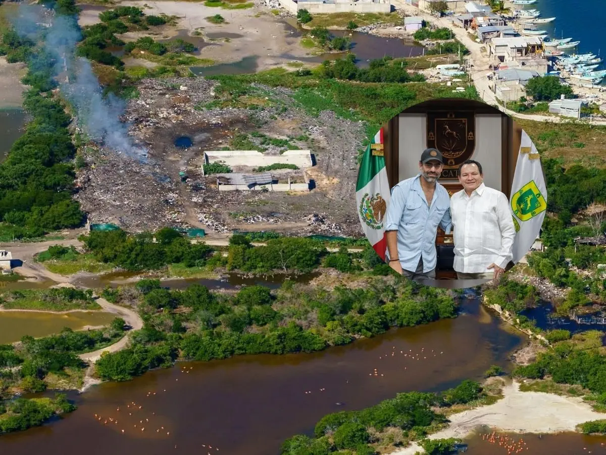 El ambientalista  Arturo Islas Allende  denunció en sus redes sociales que un área protegida en la zona de manglares de Celestún es usada como basurero irregular, por lo que el Gobierno de Yucatán ya tomó cartas en el asunto.- Fuente Mike Diaz Photography y Huacho Díaz Mena