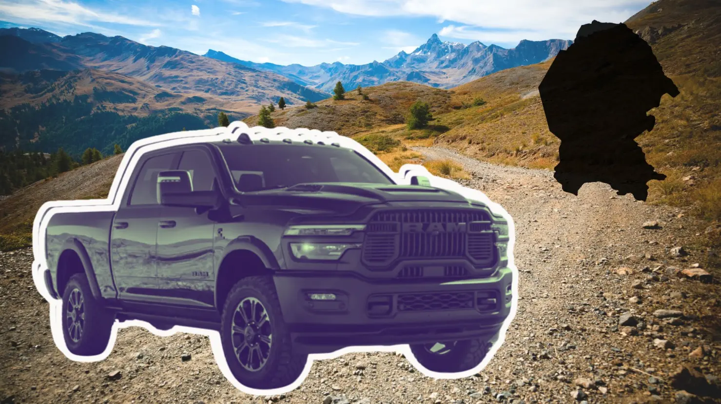 Imagen de la RAM 2500, fabricada en Saltillo. (Fotografía: Canva | Ram Trucks)
