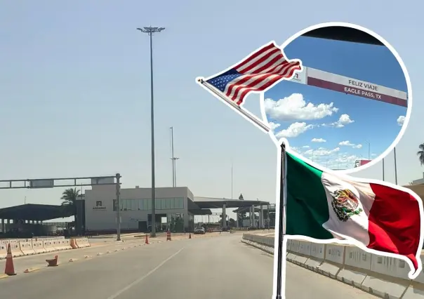 EN VIVO | Así están los puentes internacionales de Piedras Negras hoy, 13 de agosto