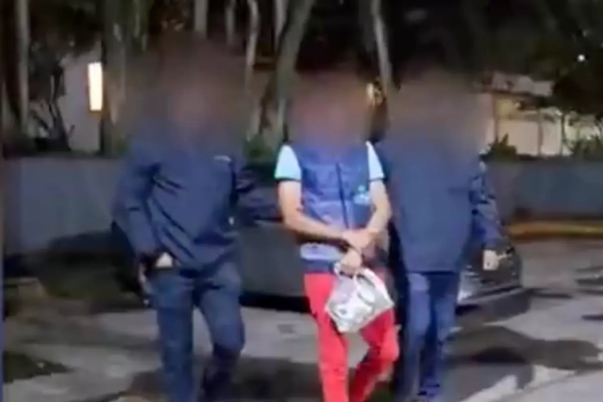 Detención de sujeto por pornografía infantil en Iztapalapa. Foto: X @FiscaliaCDMX