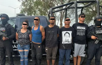 Detienen a cinco con drogas y arma tras persecución en Juárez