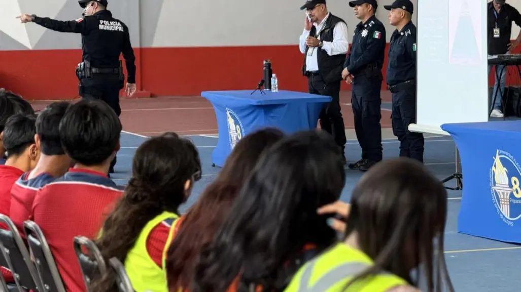 SSP Guadalupe lleva mensaje de prevención contra la inseguridad a más de 2 mil estudiantes