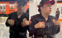 VIDEO | Policía de Metro CDMX impide a mujer trans subir a vagón exclusivo, Tú eres un caballero