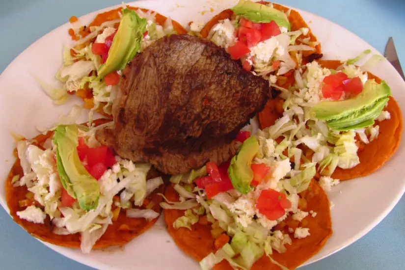 Las enchiladas tultecas son uno de los platillos típicos del altiplano tamaulipeco. Foto: Victoria Jiménez