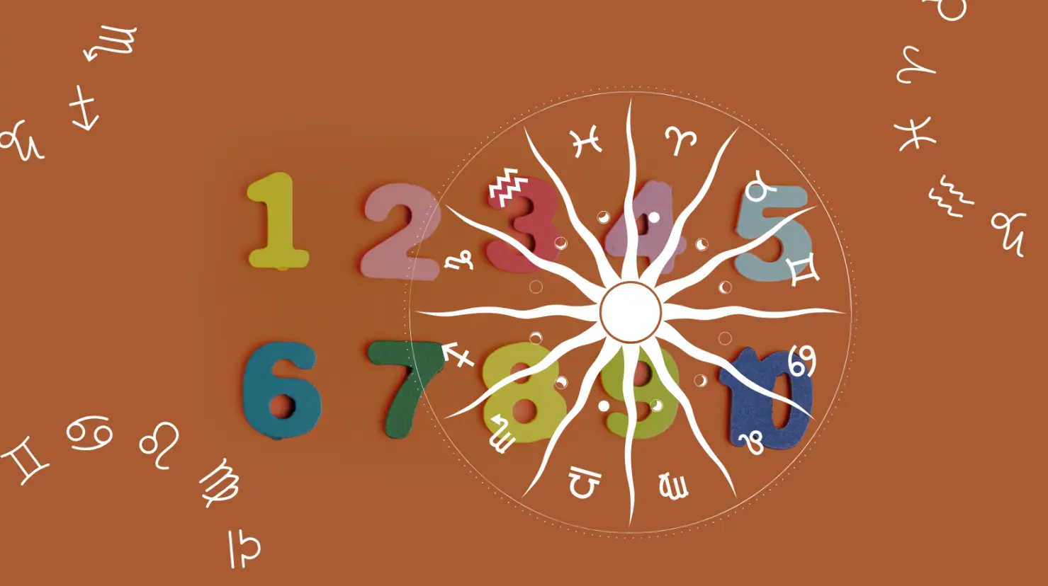 Estos son los números de la suerte para cada signo zodiacal este 14 de agosto. Foto: Canva.