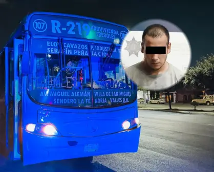 Asalta a chofer, se esconde bajo camioneta y lo detienen en Guadalupe