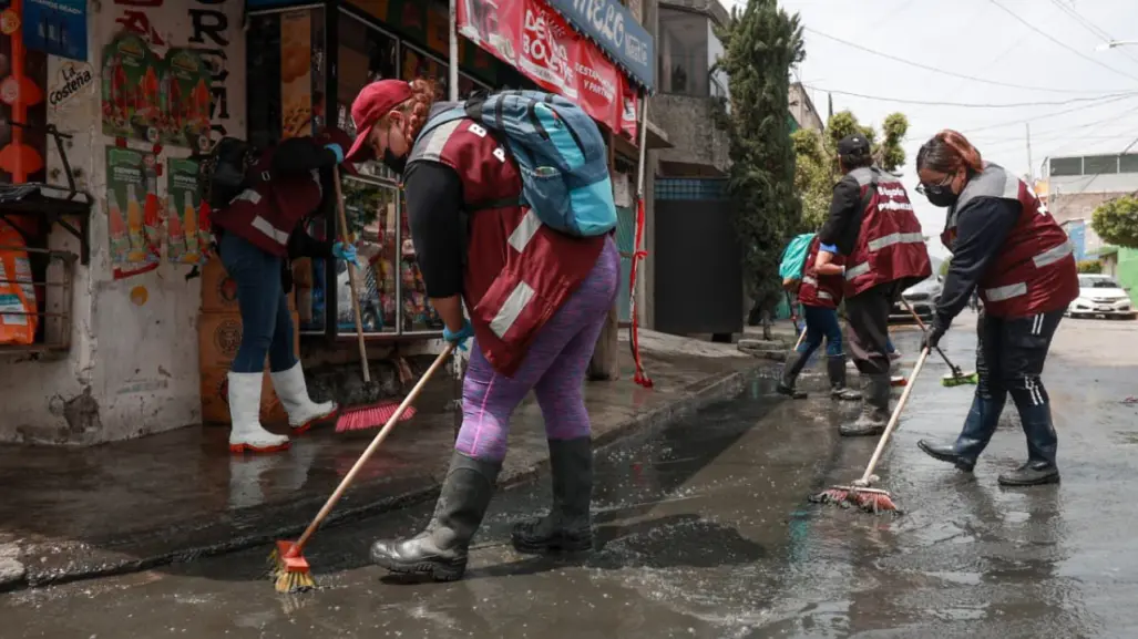FOTOS | Inundaciones en Nezahualcóyotl dejan 300 viviendas dañadas y activan protocolos de emergencia