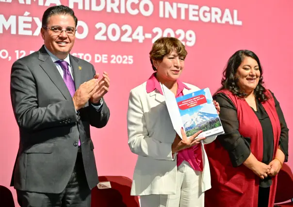 Delfina Gómez presenta plan para garantizar agua en Edomex hasta 2029; en esto consiste