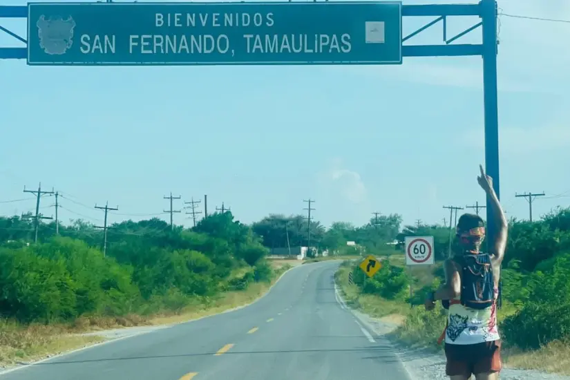 Recorrido por San Fernando, Tamaulipas. Foto: Carlos García