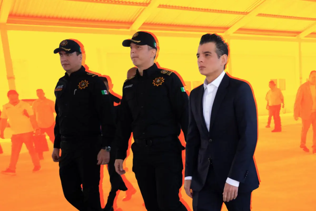 Miguel Flores, resaltó los importantes avances en materia de seguridad en Nuevo León, en donde se destacó una disminución del 73% en homicidios dolosos/Foto: Diego Ovalle