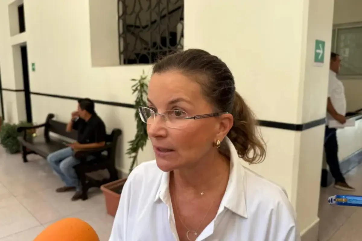 La titular, confirmó que las investigaciones siguen en marcha y que las 30 denuncias interpuestas ante las autoridades competentes avanzan, aunque sin precisar su estatus actual. Foto: Gobierno de Tamaulipas