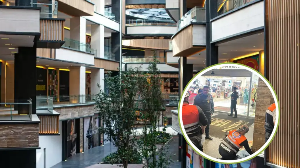 Plaza Mitikah de CDMX registra desplome de elevador; se reportan dos personas heridas