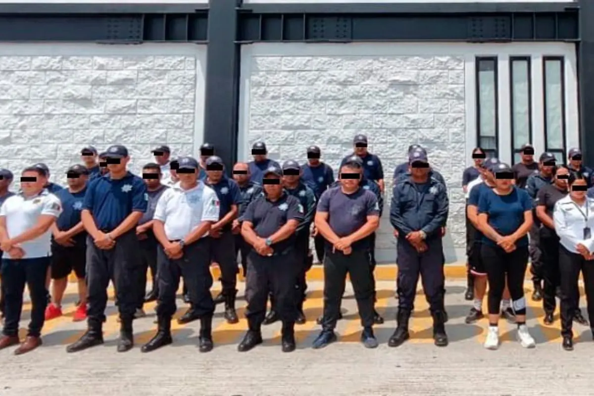 Individuos detenidos en Chiapas Foto: X(Twitter) @FGEChiapas