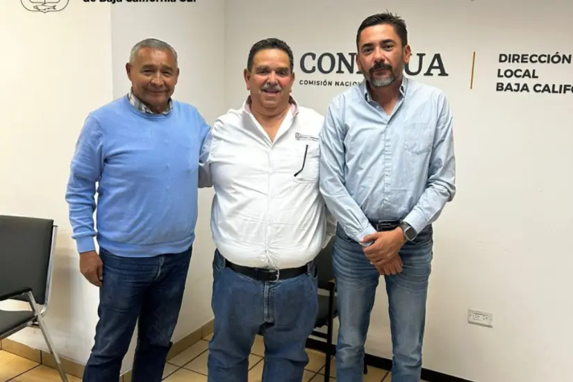 Autoridades locales y federales mantienen diálogo para resolver conflictos por el agua. Foto: Gobierno de Baja California Sur