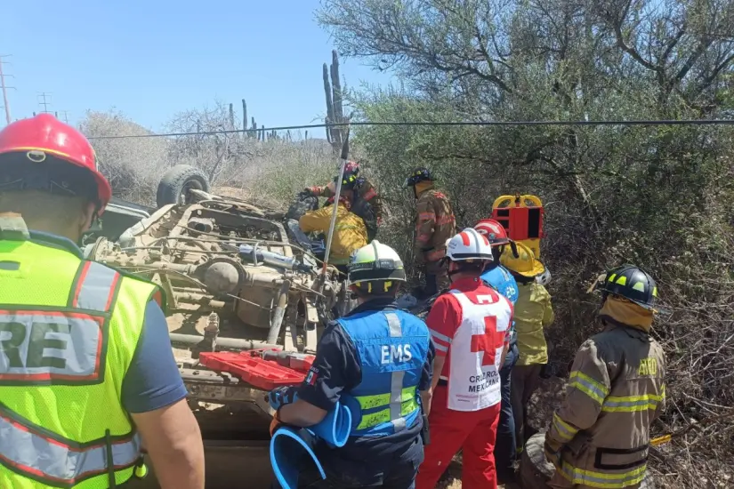 Foto: Cuerpo de Bomberos de Cabo San Lucas