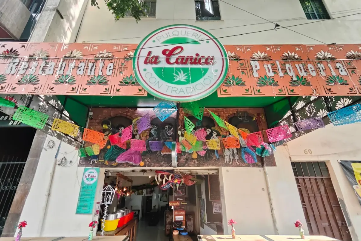 Pulquería La Canina en CDMX. Foto: Google Maps | Canva