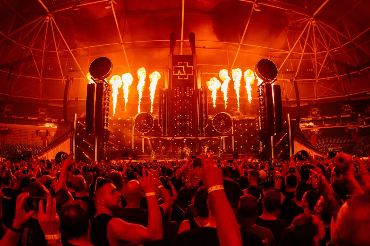 Teas el éxito de Marilyn Manson en la FENAPO 2025, fanáticos y usuarios de redes ahora piden a la banda alemana Rammstein para la siguiente edición. Foto: Fb @Rammstein